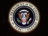 The Official Seal of the President on the Presidential Helicopter