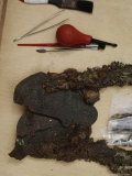 Buy Centuries Welded the Warrior-Priests Ceremonial Copper Sandals to His Feet at AllPosters.com