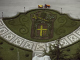 The Floral Coat of Arms of Pope John Paul II, Papal Gardens, Vatican City