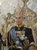 Portrait of the Shah of Iran Taken During Coronation Ceremonies, Gulistan Palace, Tehran, Iran