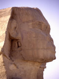 The Iconic Profile of the Legendary Statue of the Great Sphinx
