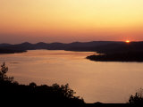 Sunset over Table Rock Lake near Kimberling City, Missouri, USA