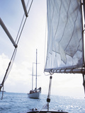 Buy Pristine Ocean Viewed from a Sailboat at AllPosters.com