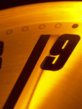 Close-up of Ticking Clock