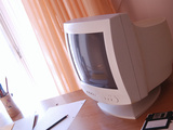 Old-Fashioned Computer Monitor