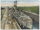 Buy United States Warship Passing Through the Panama Canal at AllPosters.com