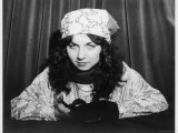 Buy Young Woman Holding a Crystal Ball at AllPosters.com