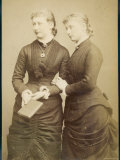 Buy Princess Caroline Mathilde of Schleswig-Holstein with Her Sister Princess Victoria at AllPosters.com
