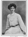 Margot Asquith Emma Alice Margaret Nee Tennant Second Wife of H H Asquith Married 1894