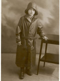 Boy in Rainwear 1930