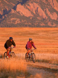 Buy Couple Mountain Biking, CO at AllPosters.com