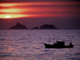Buy Arpoador Beach, Cagaras Island, Rio de Janeiro, Brazil at AllPosters.com