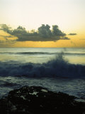 Buy Waves Crashing on Beach at AllPosters.com