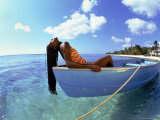 Woman on a Boat