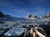 Buy Tourists Crowding Bow of M/V Grigoriy Mikheev at AllPosters.com