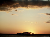 Buy Sunset Over Water with High Clouds at AllPosters.com