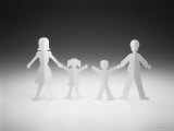 Paper Cut-Outs of a Family