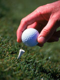 Placing Golf Ball on Tee, Keystone, CO