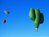 Buy Cow, Strawberry, Cactus Hot Air Balloons at AllPosters.com