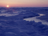 Buy Sunset at Floe Edge, Late Winter at AllPosters.com