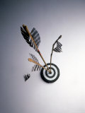 Buy Arrows Hitting Target at AllPosters.com