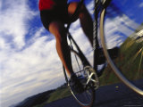 Person Riding Bicycle, Mt. Tamalpais, CA