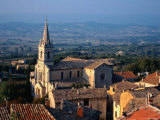 Aerial of Church, Provence, France