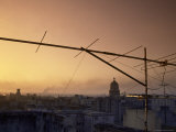 Buy Antenna Silhouette Over Capitol at Sunrise at AllPosters.com
