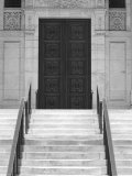 Buy Public Library in Black and White, New York City at AllPosters.com