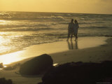 Buy Aruba, Couple Walking on Beach at AllPosters.com