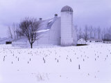 Buy Winter Morning on Presque Isle Lighthouse on Lake Huron, MI at AllPosters.com