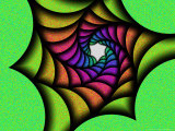 Buy Multi-Colured Abstract Spiral Pattern at AllPosters.com