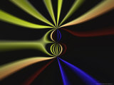Buy Abstract Pattern on Black Background at AllPosters.com