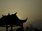 Buy Chineese Pavillon During Sunset, China at AllPosters.com