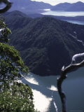 Buy Blue Lakes Surrounded by Mountains, Chile at AllPosters.com
