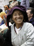 Buy Old Woman, Tibet at AllPosters.com