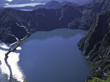 Buy Blue Lakes Surrounded by Mountains, Chile at AllPosters.com