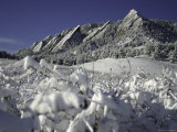 Buy Winterscene of the Flatirons in Boulder, Colorado at AllPosters.com