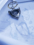 Compass on a Map