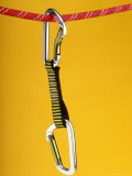 Rock Climbing Rope and a Carabiner
