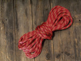 Close-up of a Rock Climbing Rope