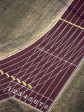 Buy Aerial View of a Running Track at AllPosters.com