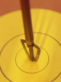 Dart on the Bull's-Eye of a Dart Board