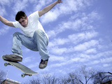 Buy Skateboarder in Midair at AllPosters.com