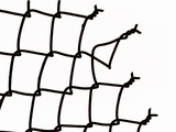 Broken Chain-Link Fence