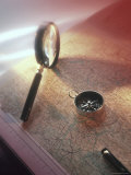 Compass on a Map