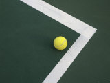 Tennis Ball on Court