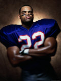 Portrait of An American Football Player