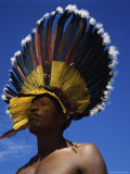Bororo Indian, Mato Grasso, Brazil