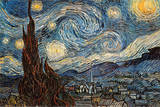 Starry Night, c. 1889 Poster